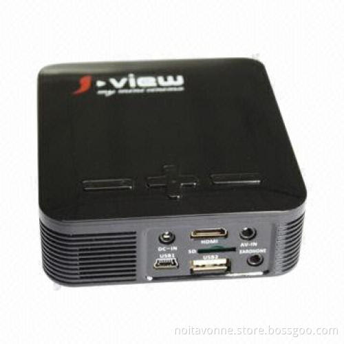 TV Box with Projector Function and DLP Technology, Supports TF Card, DDR1G